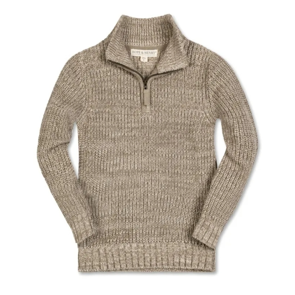 Hope and Henry boys long sleeves sweater.